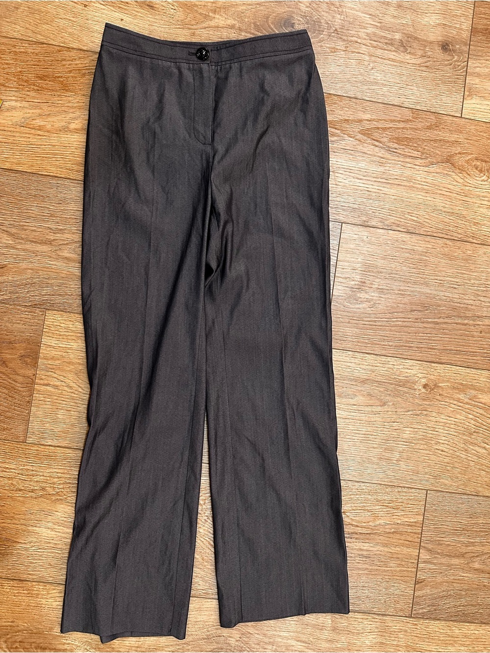 St John Collection Women's Suit Work Business Pants Gray Size 4